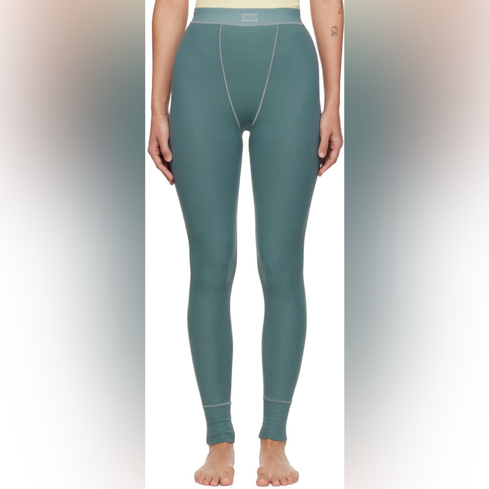 SKIMS Teal Leggings